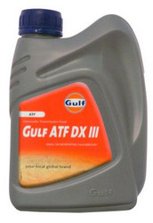 Купить трансмиссионное масло Gulf ATF DX III, в интернет-магазине в Луганске